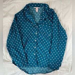 Victoria's Secret Polka Dot Pajama Set